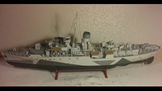 A Tour of My HMCS Snowberry 172 Revell [upl. by Eseekram400]