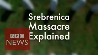 Srebrenica massacre  Explained in under 2 min  BBC News [upl. by Sairacaz]