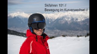 Skifahren 101  Bewegung im Kurvenwechsel  how to ski [upl. by Aihtnyc]