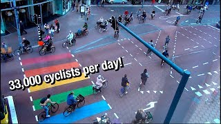 Utrecht’s Vredenburg is the busiest cycle path in all of the Netherlands [upl. by Edson]