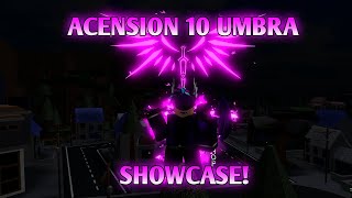 AUT ASCENSION 10 UMBRA AWAKEN SHOWCASE [upl. by Ecirahc]