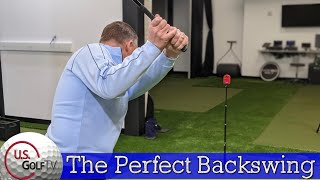 How to Make a Perfect Golf Backswing  GOLF BACKSWING LENGTH [upl. by Ailegna]