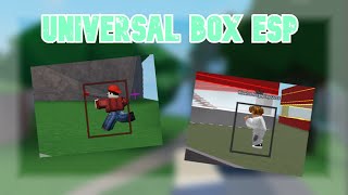 Roblox Script Box ESP Universal FREE Pastebin [upl. by Chansoo]