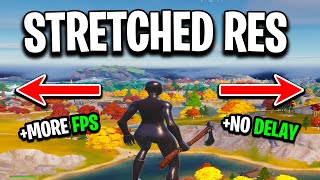 How To Get Stretched Resolution In Fortnite Chapter 5 WORKING 2024 [upl. by Aerona]