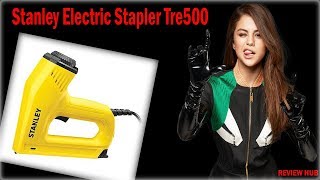 Stanley Tre550 Review  Stanley Electric Stapler Tre500 [upl. by Siravat]