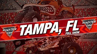 Monster Jam BeamNGDrive FULL SHOW  Tampa FL  Stadium Tour Red [upl. by Andra]