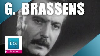 Georges Brassens quotLe 22 septembrequot live officiel  Archive INA [upl. by Norahc]