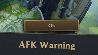 When you accidentally AFK level 1 [upl. by Teirrah]