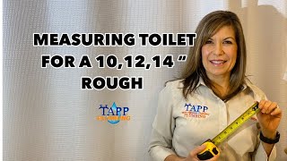 How To Measure For A New ToiletTapp Plumbing in Loganville [upl. by Llemij]