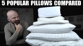 Comparing the 5 Most Requested Pillows Purple Harmony Coop Sleepgram Pillow Cube Angel Sleeper [upl. by Sidhu]