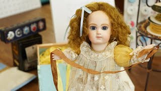 ビスクドールづくり【ドレス編】｜Movie of a bisuque dolls dress making [upl. by Naharba]