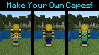 How To MAKE CAPES For Minecraft Bedrock Edition Windows 10 [upl. by Enimisaj63]