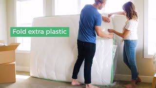 Linenspa 2 Mil Mattress Storage Bags 2 Pack [upl. by Dublin]