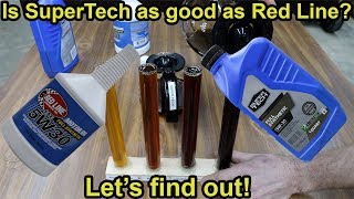 Is SuperTech Synthetic Oil as good as Red Line Lets find out [upl. by Ellenaj]